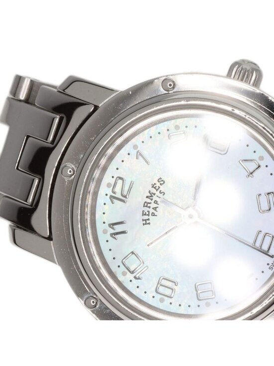 Hermes Clipper Cles Watch SS main image 12
